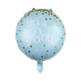 It's A Boy Confetti Foil Balloon 18"