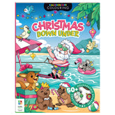 Kaleidoscope Christmas Down Under Colouring Book with Holographic Stickers