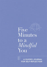 Five Minutes To A Mindful You guided journal cover
