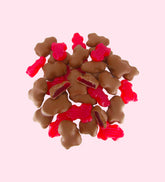 Chocolate coated raspberry frogs, Father's Day Sweet Treats Gift Box