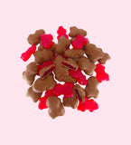 Chocolate coated raspberry frogs, Father's Day Sweet Treats Gift Box