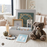 Welcome Baby Boy Keepsake Gift Box | One-Of-A-Kind New Baby Gift
