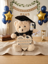 Graduation Teddy Bear Gift | GraduBear Keepsake Plaque