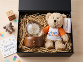 Kids Birthday Gift Box — Custom Birthday Hamper with Teddy Bear