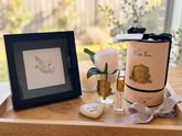 Sympathy Gift Box — Handmade Sea Glass Dove Keepsake