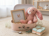 Little Arrivals – Newborn Baby Girl Gift Box | Keepsake Suitcase Hamper
