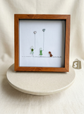 Sea Glass Art Framed Boxes