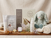 Hello Little One gift box for new mum and baby with keepsake baby book