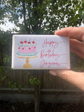 Huxter - Luxury Triple Milled Wrapped Soap Bars - Happy Birthday