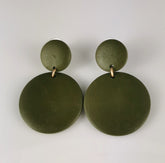 S.H.E Simple Yet Bold Wooden Earrings