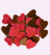 Milk Chocolate Freckles - Hearts