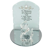 Memorial Plaque In Memory of a Special Cat 7cm x 9cm