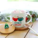 Warm Wishes Christmas Hot Chocolate Mug