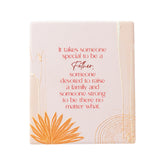 Desert Dunes Father Verse Ceramic Plaque