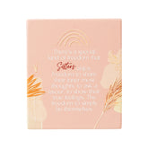 Desert Dune Sister Verse Ceramic Plaque