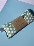 Green Spots Lupin Eye Pillow