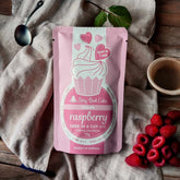 Vegan Raspberry Cake in a Cup | Microwave Mug Cake Gift