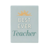 Best Teacher Ceramic Magnet