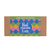 Best Teacher Ever Socks – Teacher Gift Socks