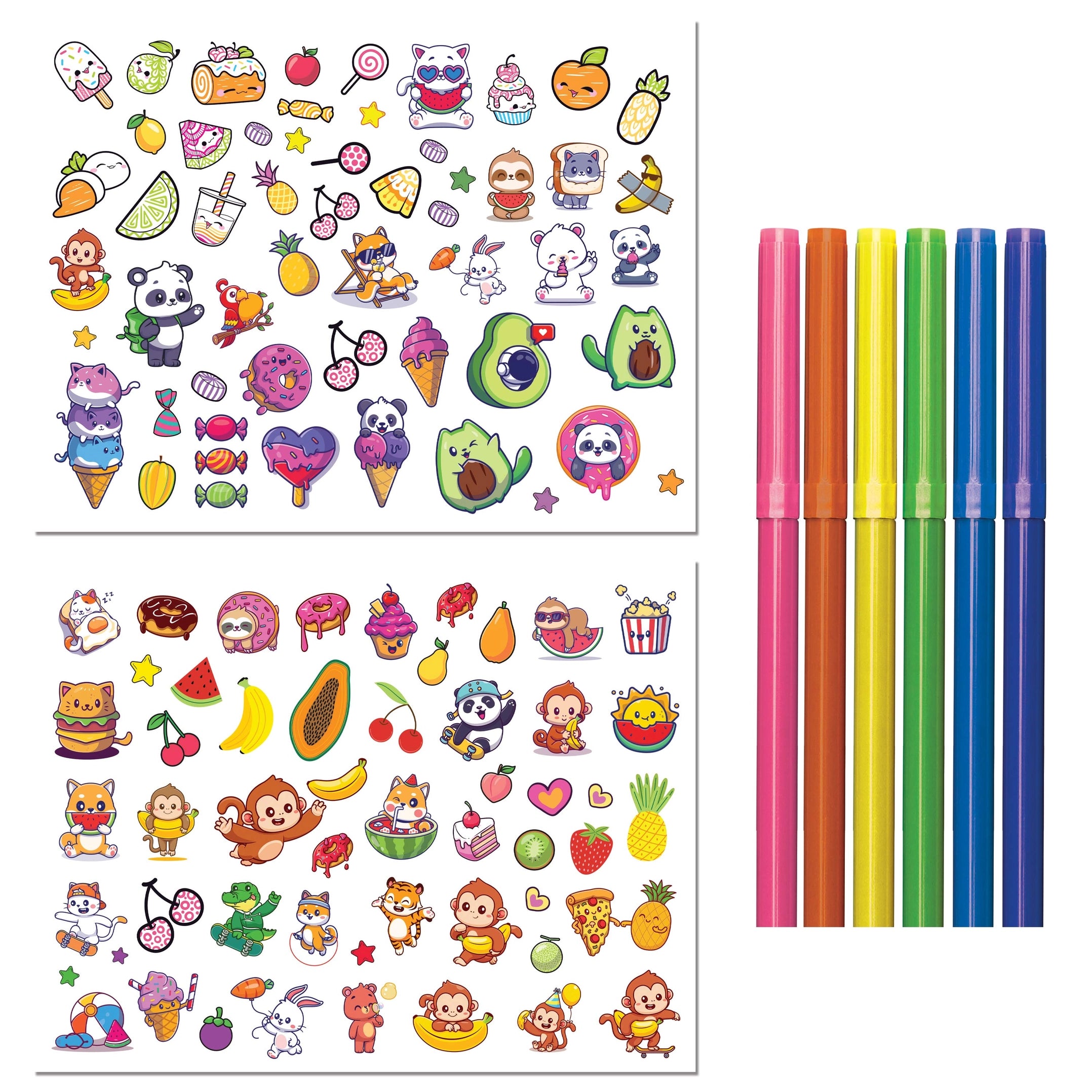 Tutti Frutti Colouring & Activity Set with Lap Desk