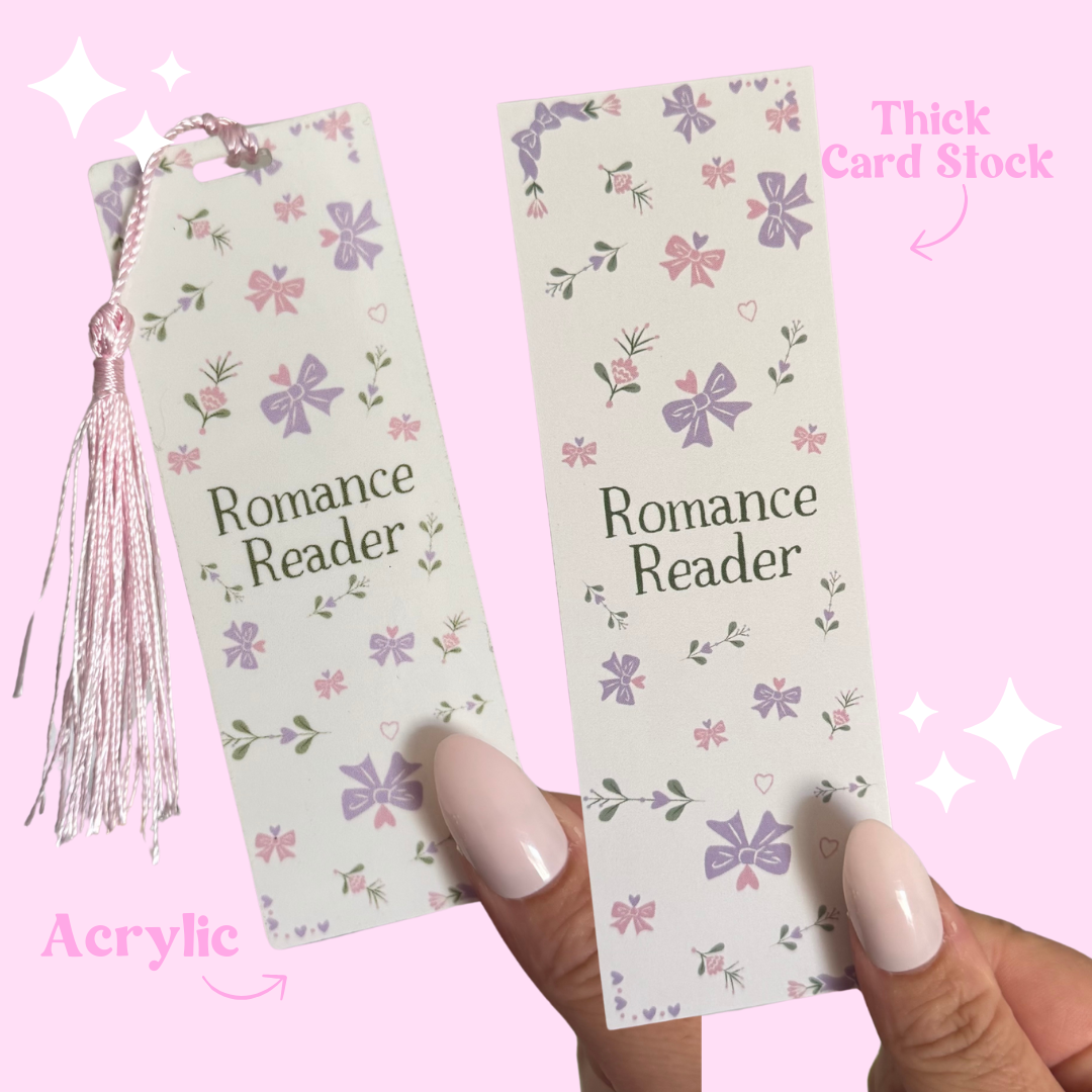 Romance Reader Book Mark  Acrylic