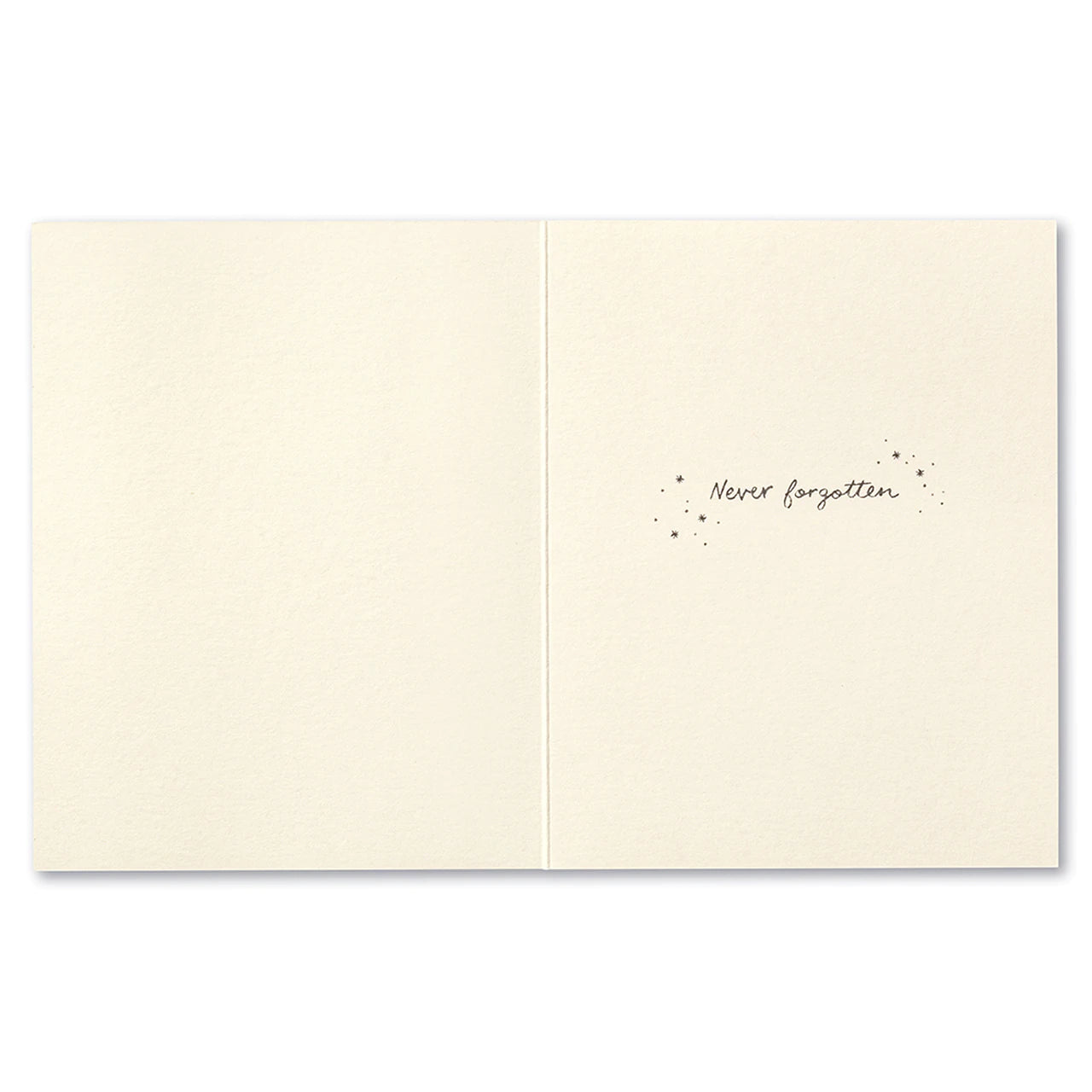Love Muchly- Always Remembered Sympathy Card
