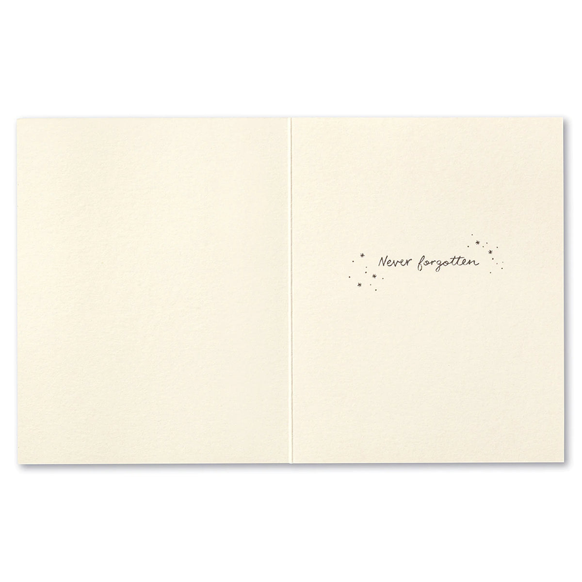Love Muchly- Always Remembered Sympathy Card