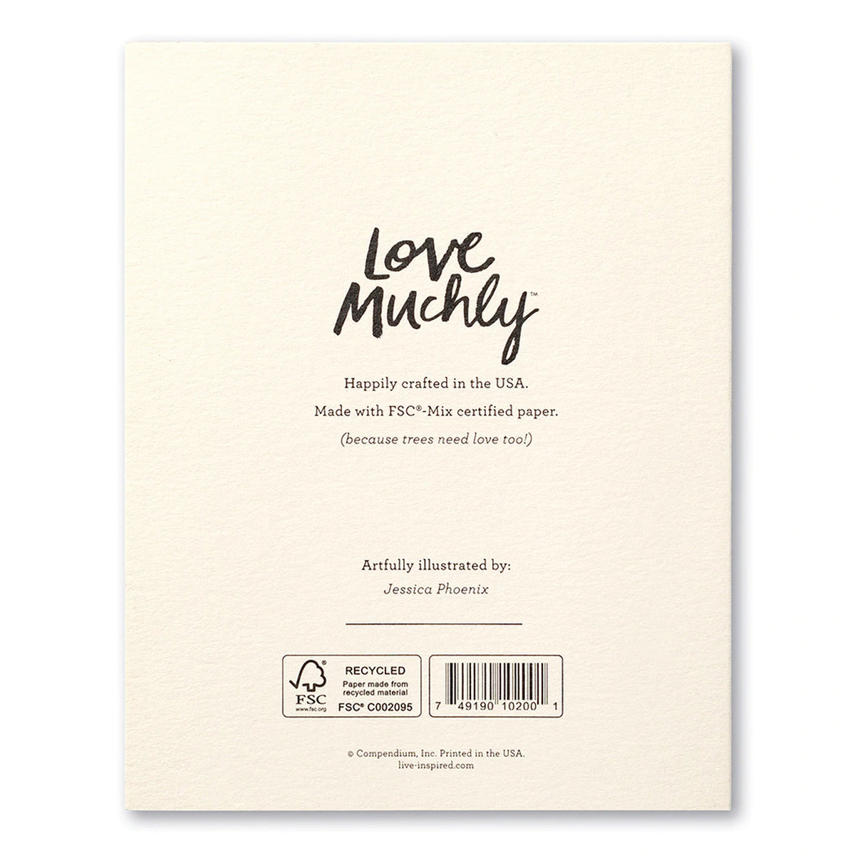 Love Muchly- Always Remembered Sympathy Card