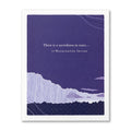 There is sacredness in tears.....Sympathy card