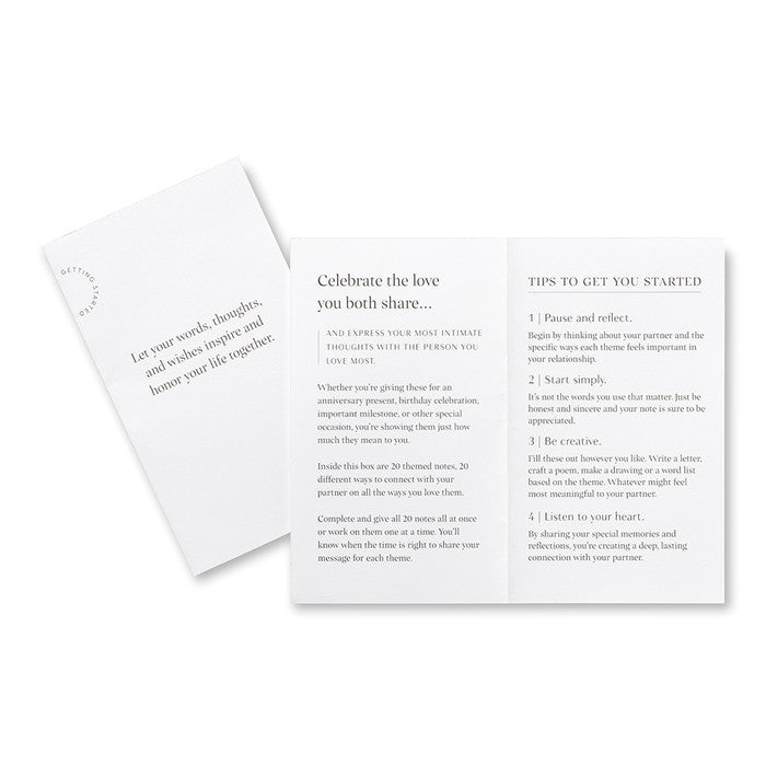 Love Notes-  A Letter Writing Kit