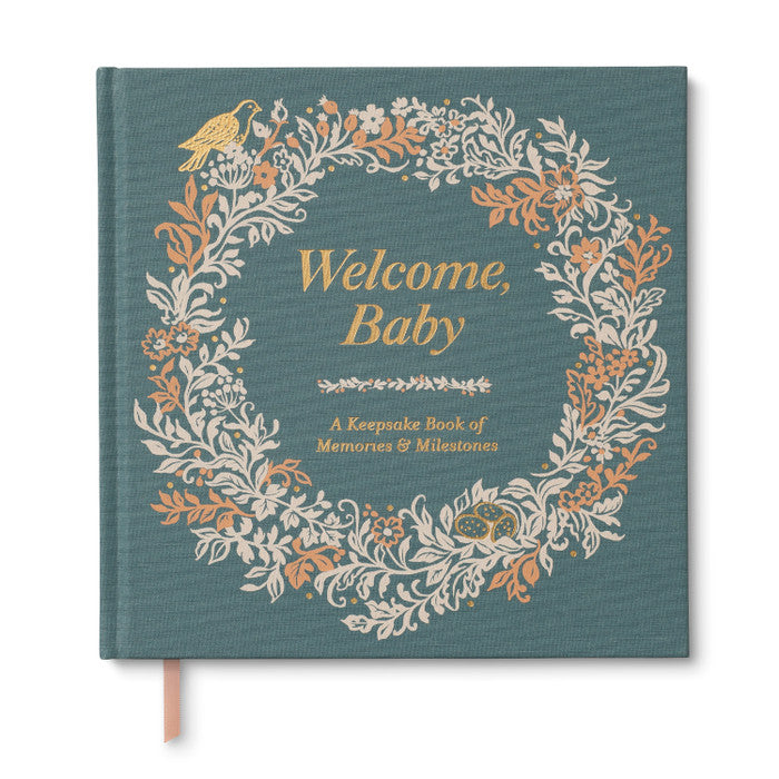 Baby Keepsake Memory Book | First-Year Milestones & Memories