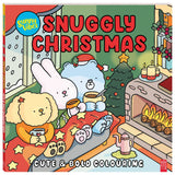 Sunny Vibes Christmas Colouring Book with 20 Removable Pictures