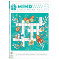 Mindwaves Crossword Puzzle Book calming mindful puzzles
