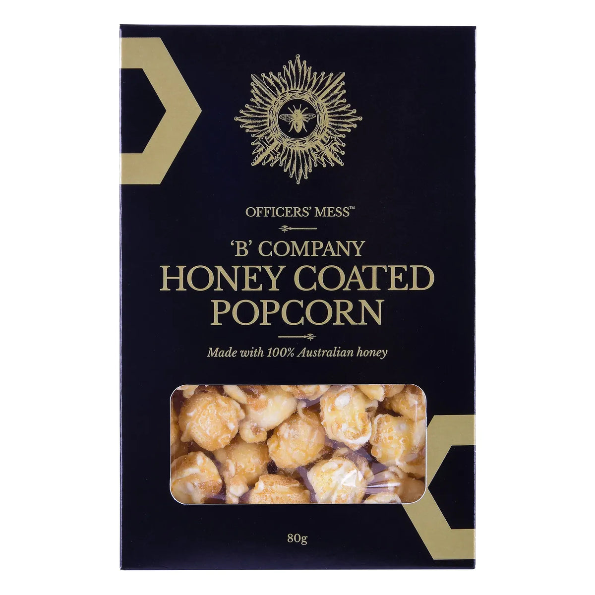 B Company Honey Popcorn 80g