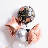 Congrats Celebration Confetti Foil Balloon 18" (45cmD)
