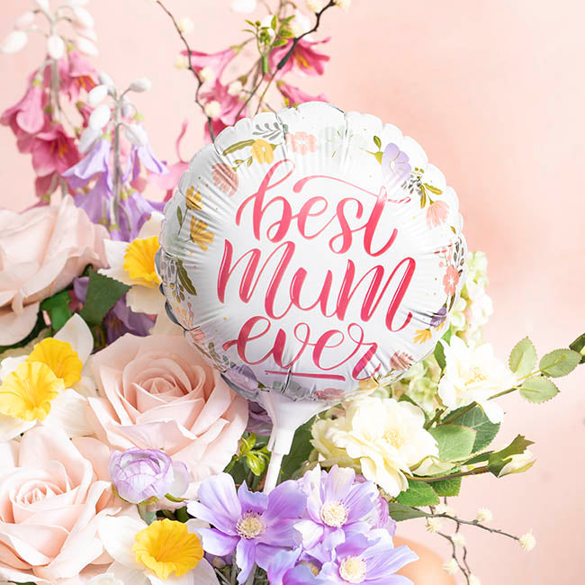 "Best Mum Ever" Foil Balloon 22.5cm