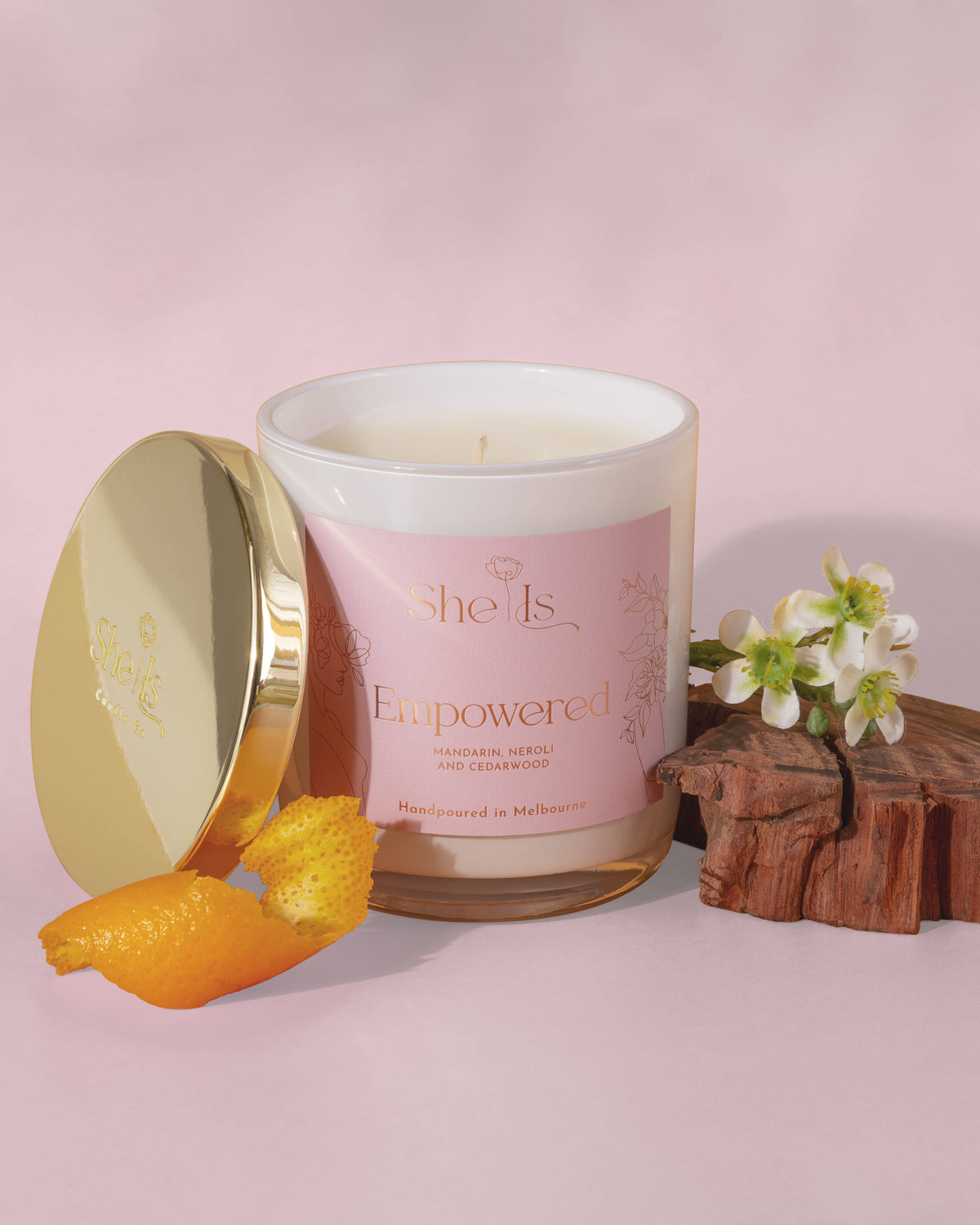 She Is Empowered Candle 