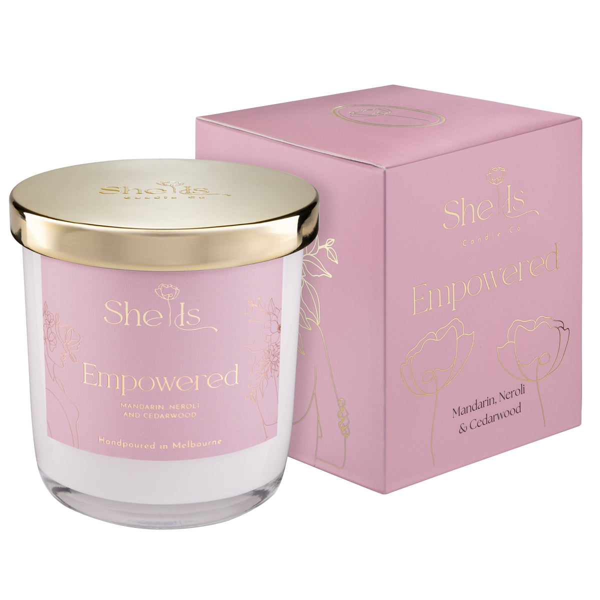 She Is Empowered Candle 