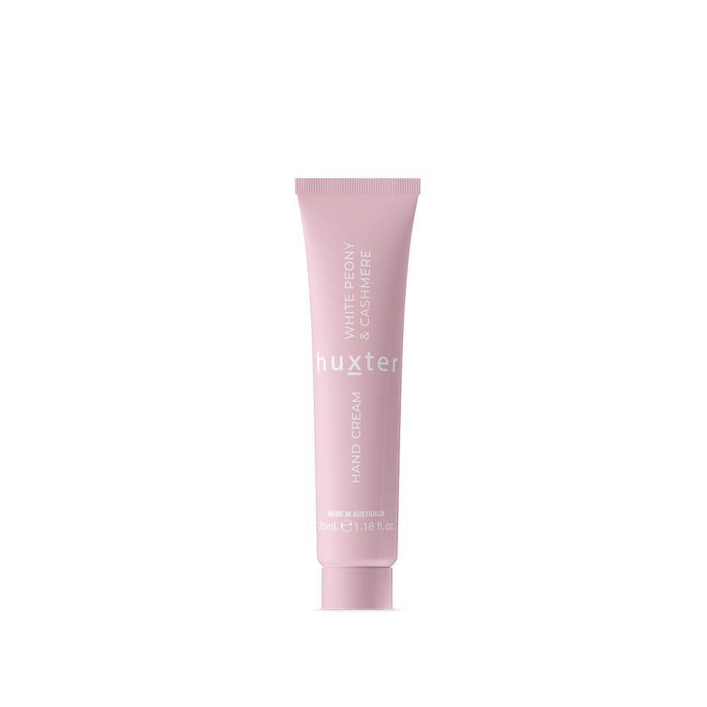 Huxter Hand Cream 35ml Boxed - Pink - White Peony & Cashmere