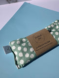 Green Spots Lupin Eye Pillow
