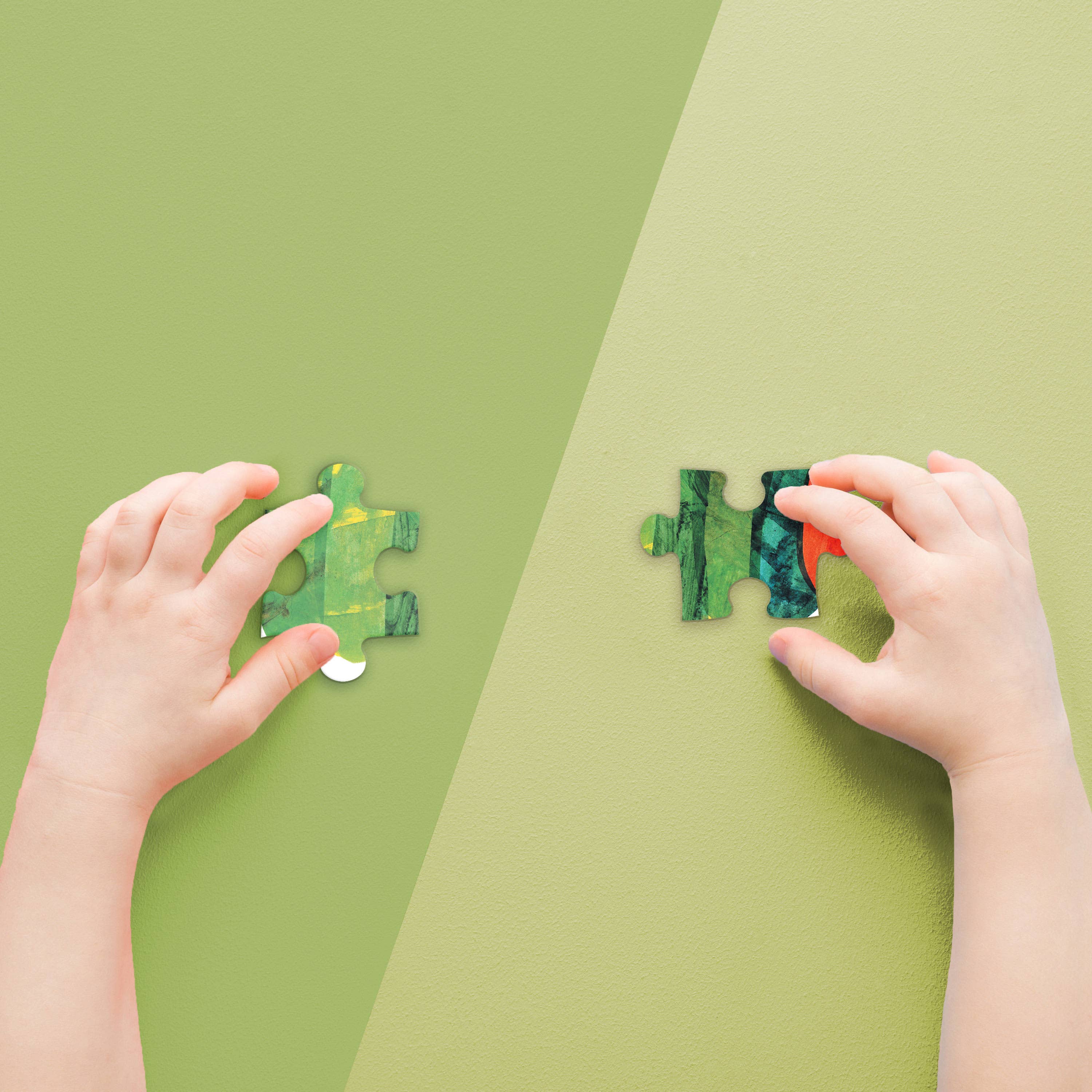4-in-1 Shaped The Very Hungry Caterpillar Jigsaw