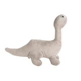 Bash Brontosaurus Dinosaur Plush Toy Grey