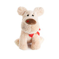 Puppy Dash Plush Toy w Heart on Nose Beige (25cmST)