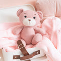 Teddy Bear Chuck Knitted Plush Soft Toy