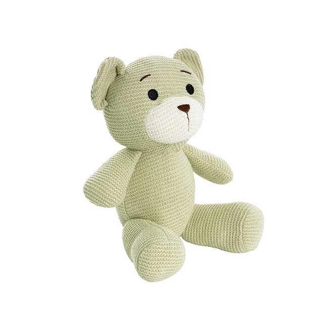 Teddy Bear Chuck Knitted Plush Soft Toy