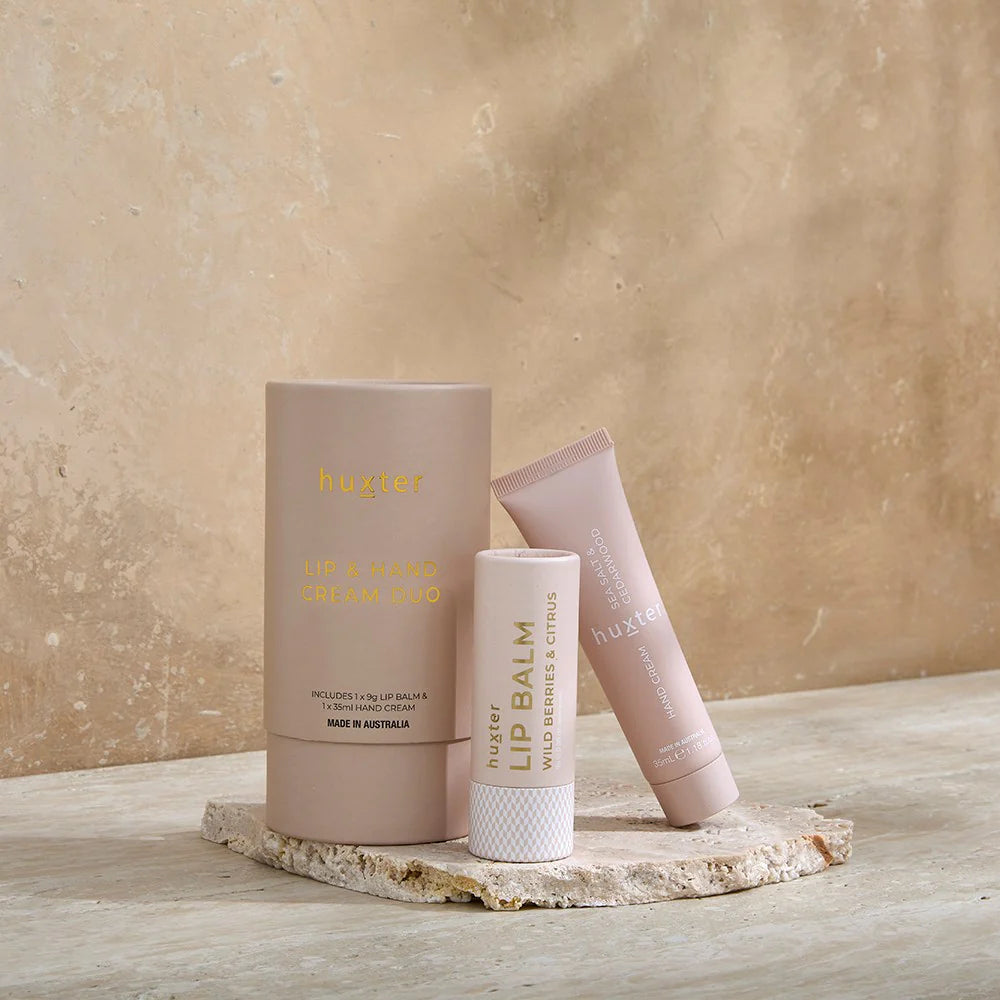 Huxter Lip & Hand Cream Duo