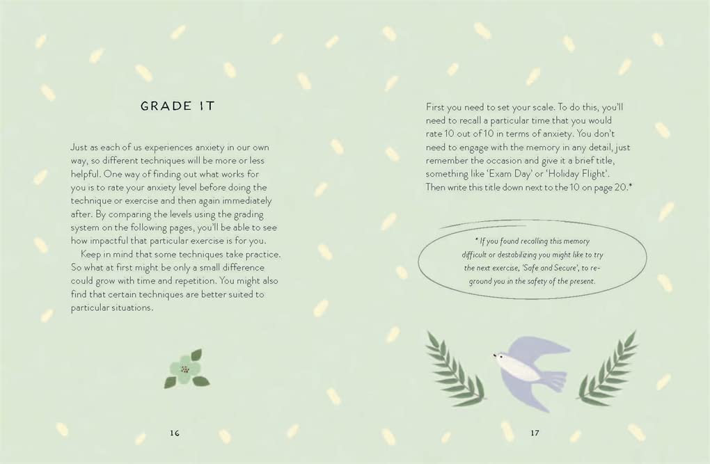 Your Anxiety Journal interior page detail
