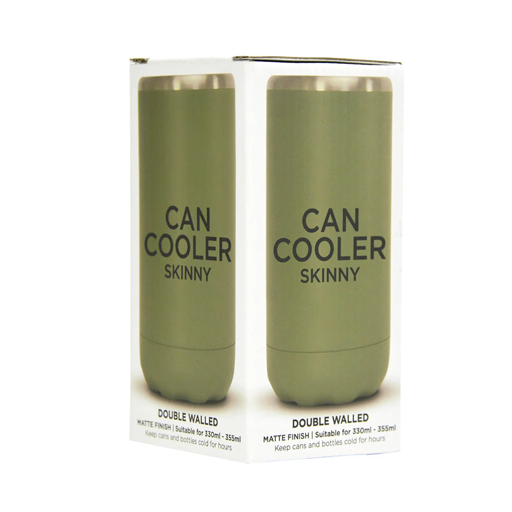 Can Cooler - Double Walled - Stainless Steel - Skinny