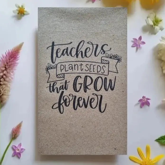 Teacher Thank You Gift Box | Planter, Seeds & Flower Keepsake