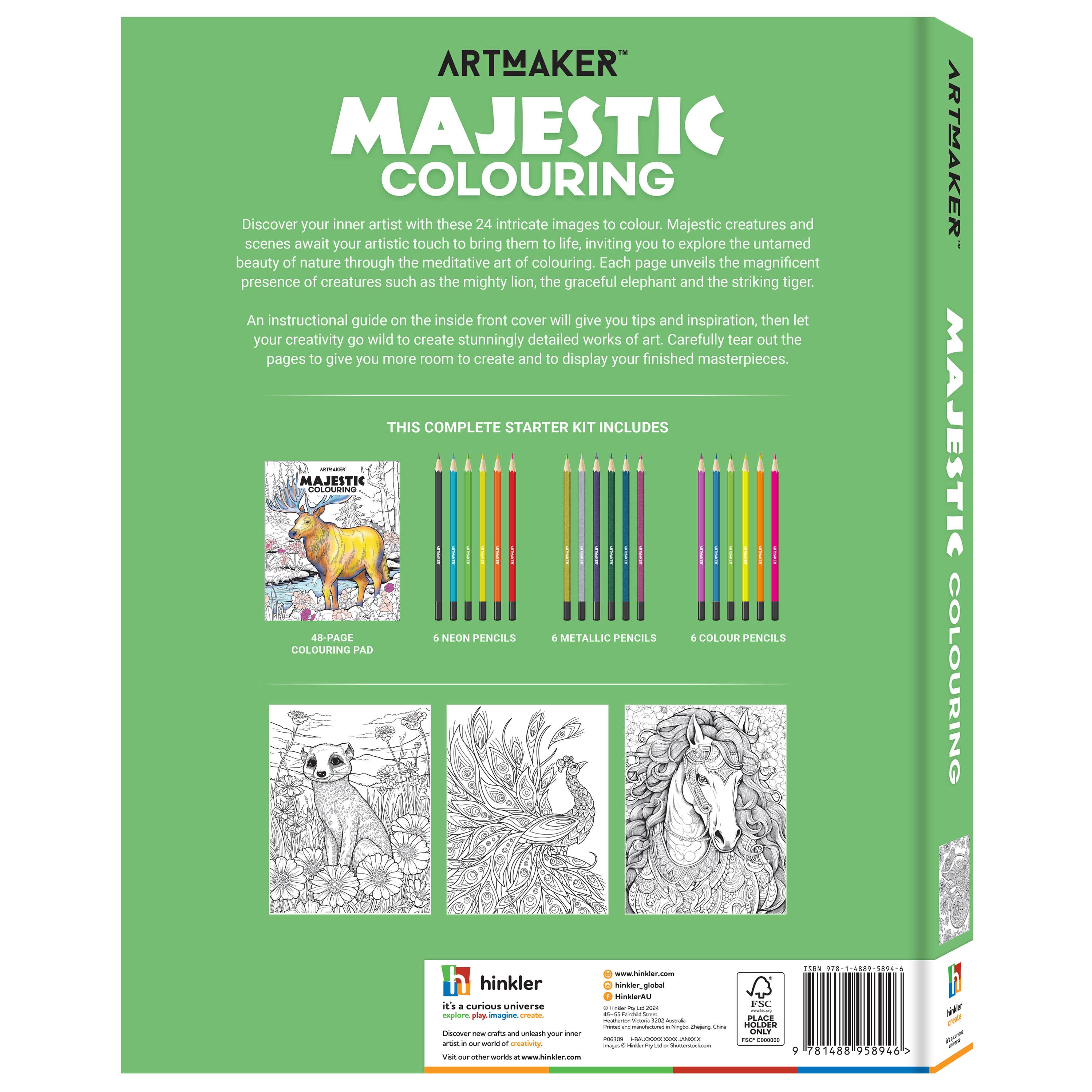 Art Maker Majestic Colouring